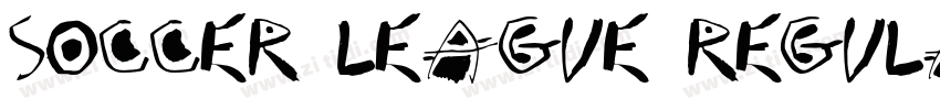 Soccer League Regula字体转换